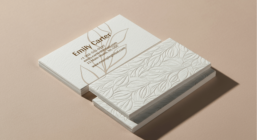 Business Card Mockup Sophisticated and Minimalist 
