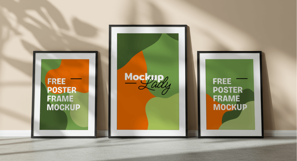 Poster Frame Mockup Minimalist
