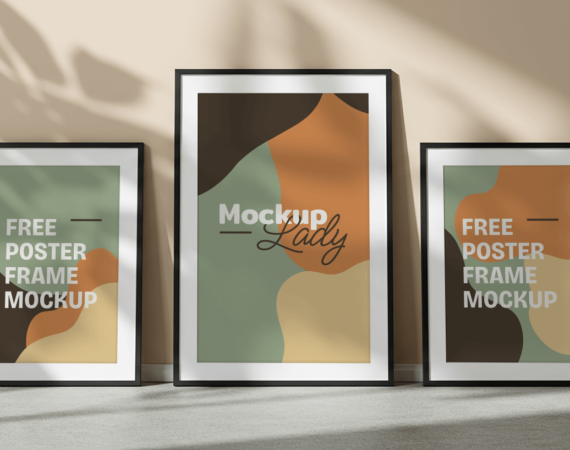 Poster Frame Mockup Minimalist