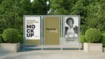 FREE Outdoor Advertising Panels Mockup