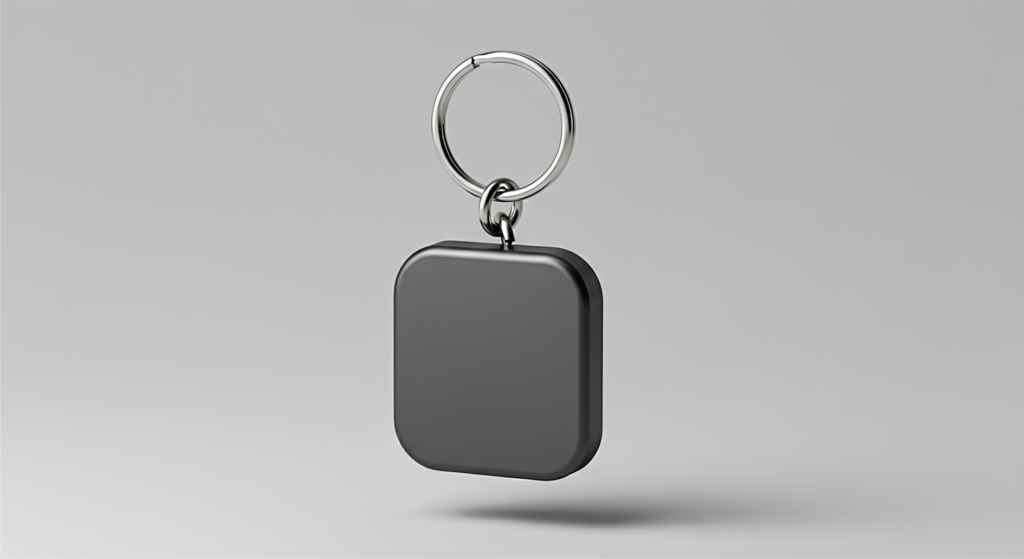 FREE Floating Square Keychain Mockup