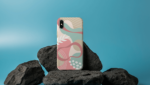 FREE Phone Case on Rocks Mockup