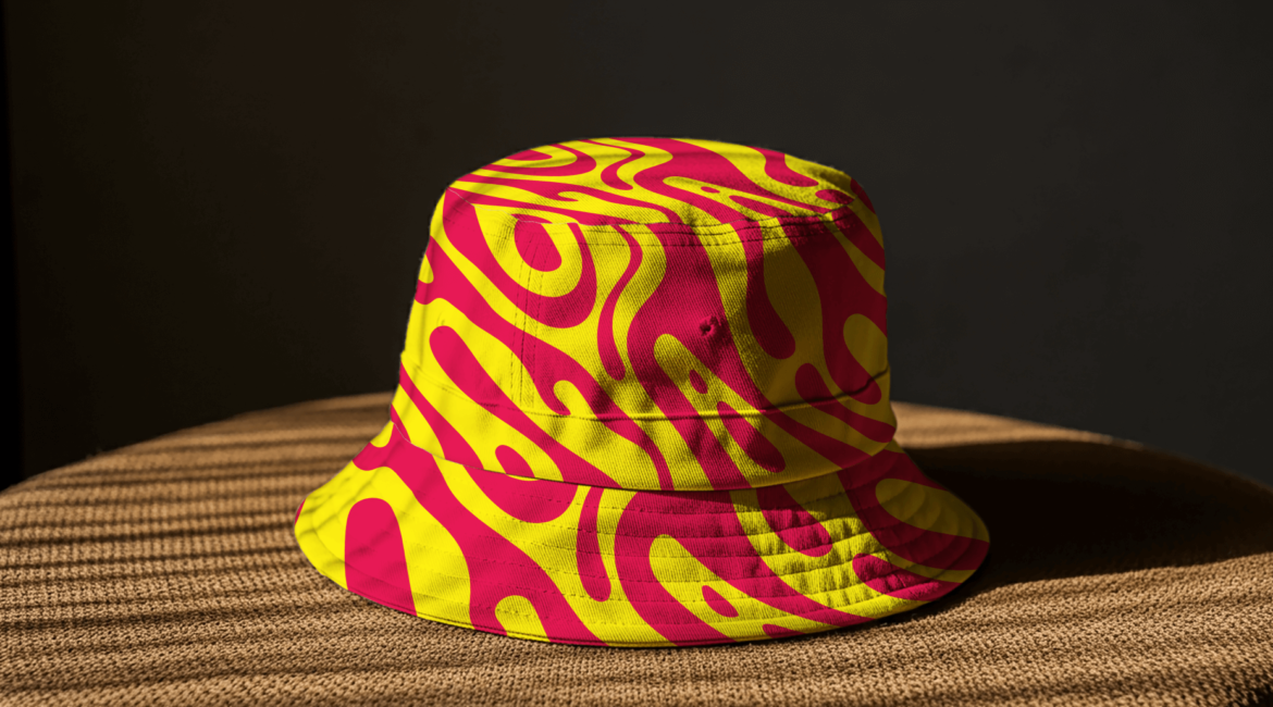 FREE Minimalist Bucket Hat Mockup