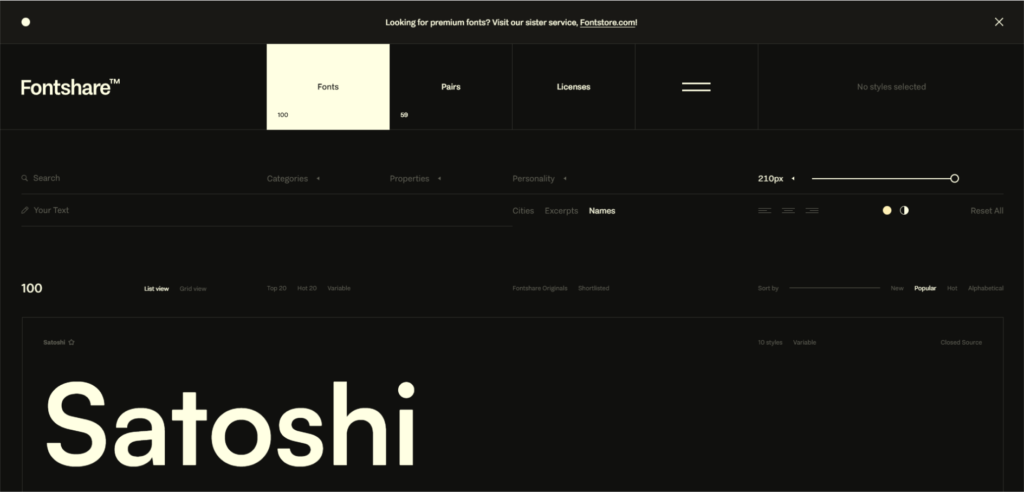 Fontshare