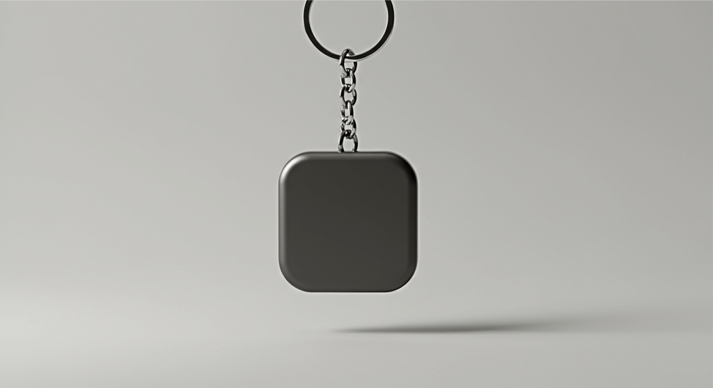 FREE Minimalist Hanging Keychain Mockup