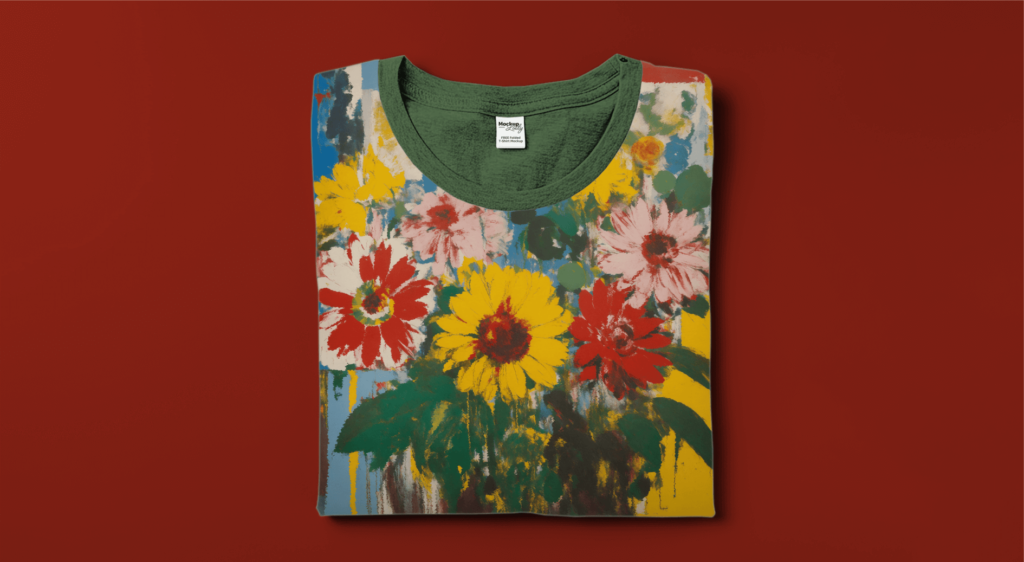 FREE Folded T-Shirt Mockup