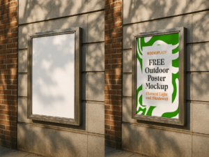 FREE Outdoor Poster Mockup