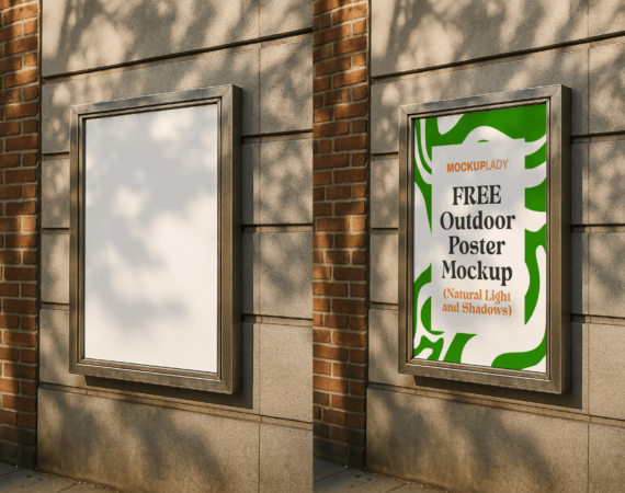 FREE Outdoor Poster Mockup