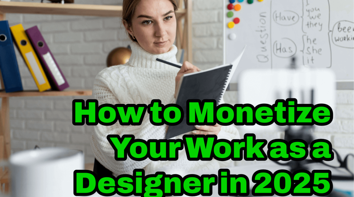 How to Monetize Your Work as a Designer in 2025