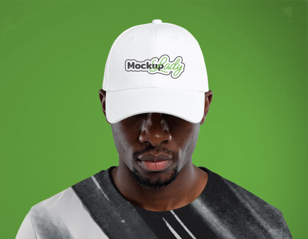 FREE Cap Mockup on Male Model