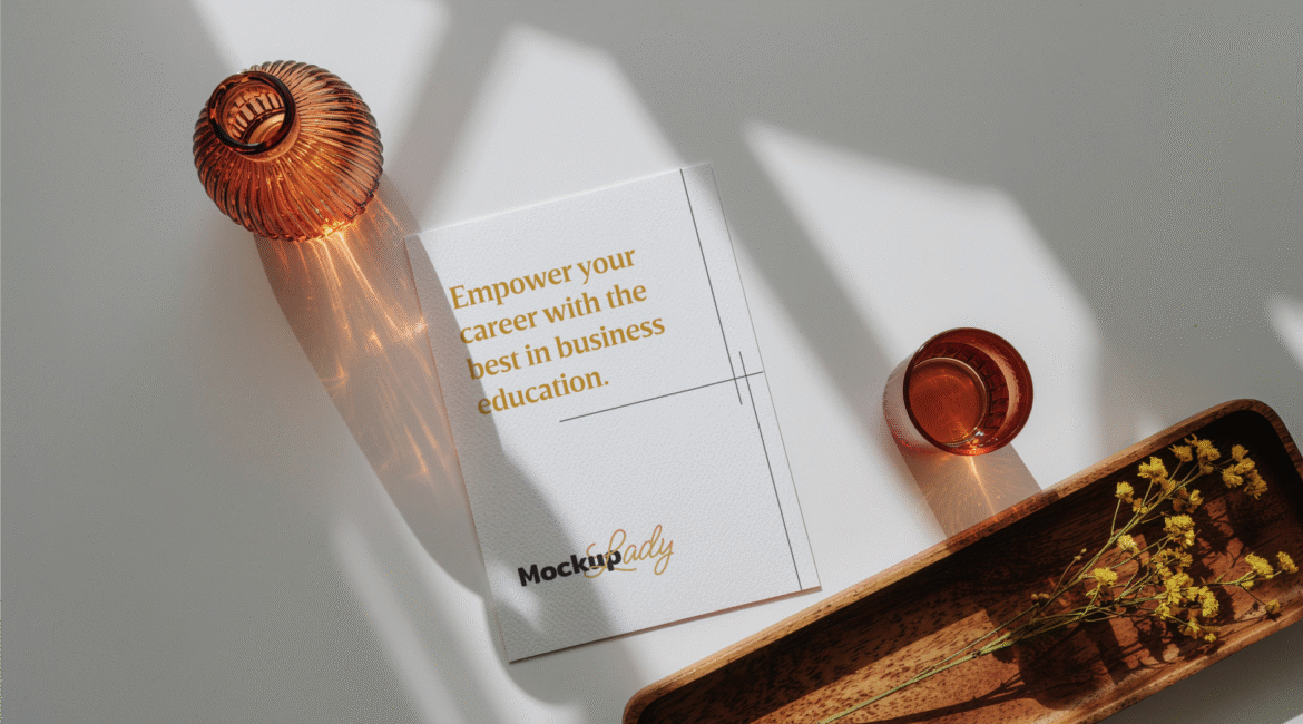 FREE Elegant Vertical Flyer Mockup