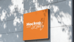 FREE Square Sign Mockup