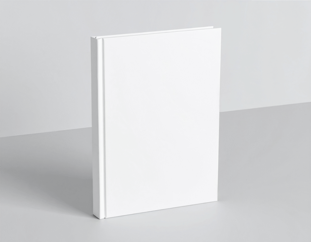 FREE Minimalist Hardcover Book Mockup