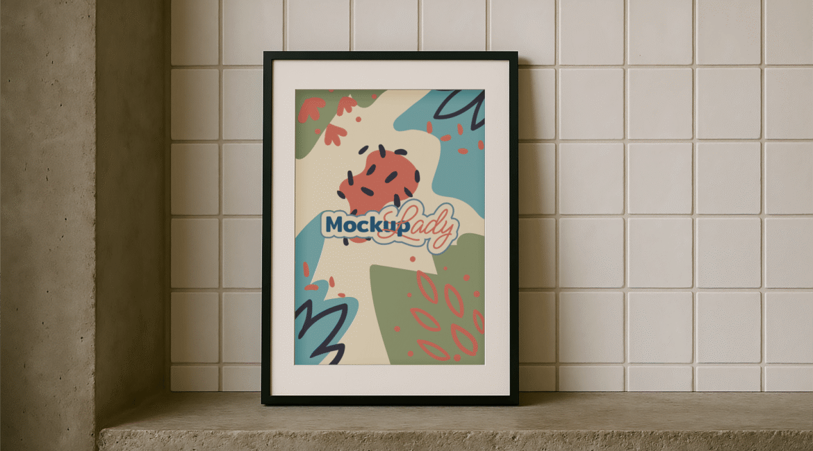 FREE Minimalist Poster Frame Mockup