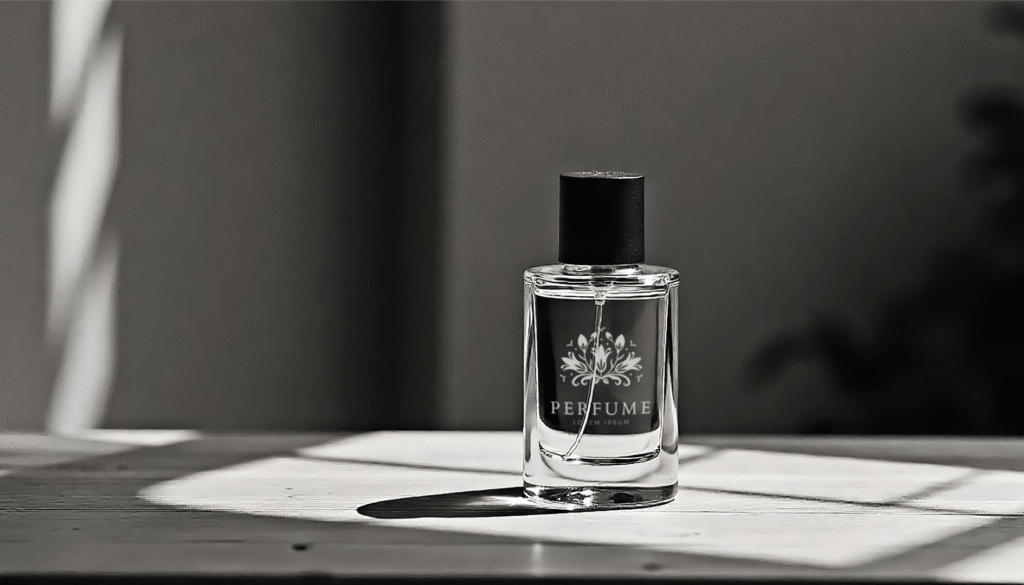 FREE Minimalist Perfume Bottle Mockup