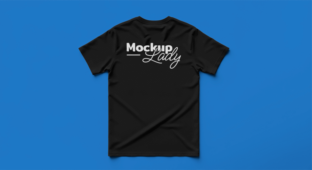FREE Back of a T-Shirt Mockup