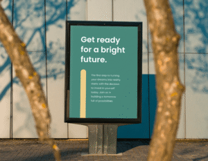 FREE Modern Vertical Billboard Mockup