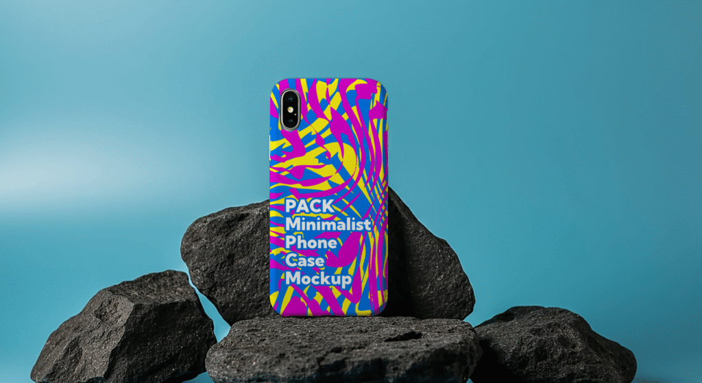 PACK Minimalist Phone Case Mockup